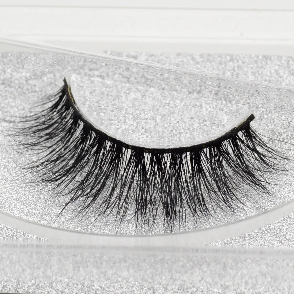 

Visofree False Eyelashes Cotton Stalk Mink Eye Lashes Natural Long 3D Mink Lashes Fashion Eyelashes Extension Cilios Lashes A15