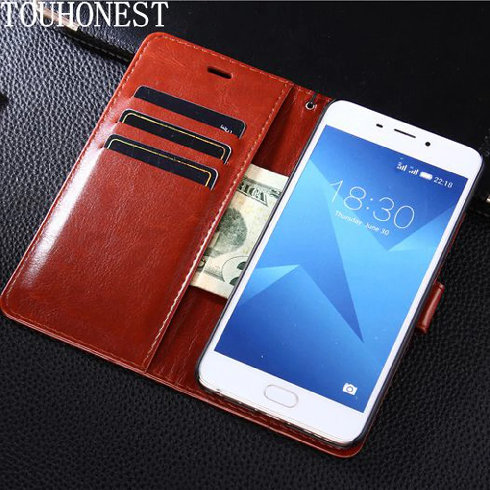 Винтажный кожаный флип кошелек для Meizu M5S M5 note U10 U20 чехол M15 16 Plus MX5 MX6 Pro 5 6 M6|case