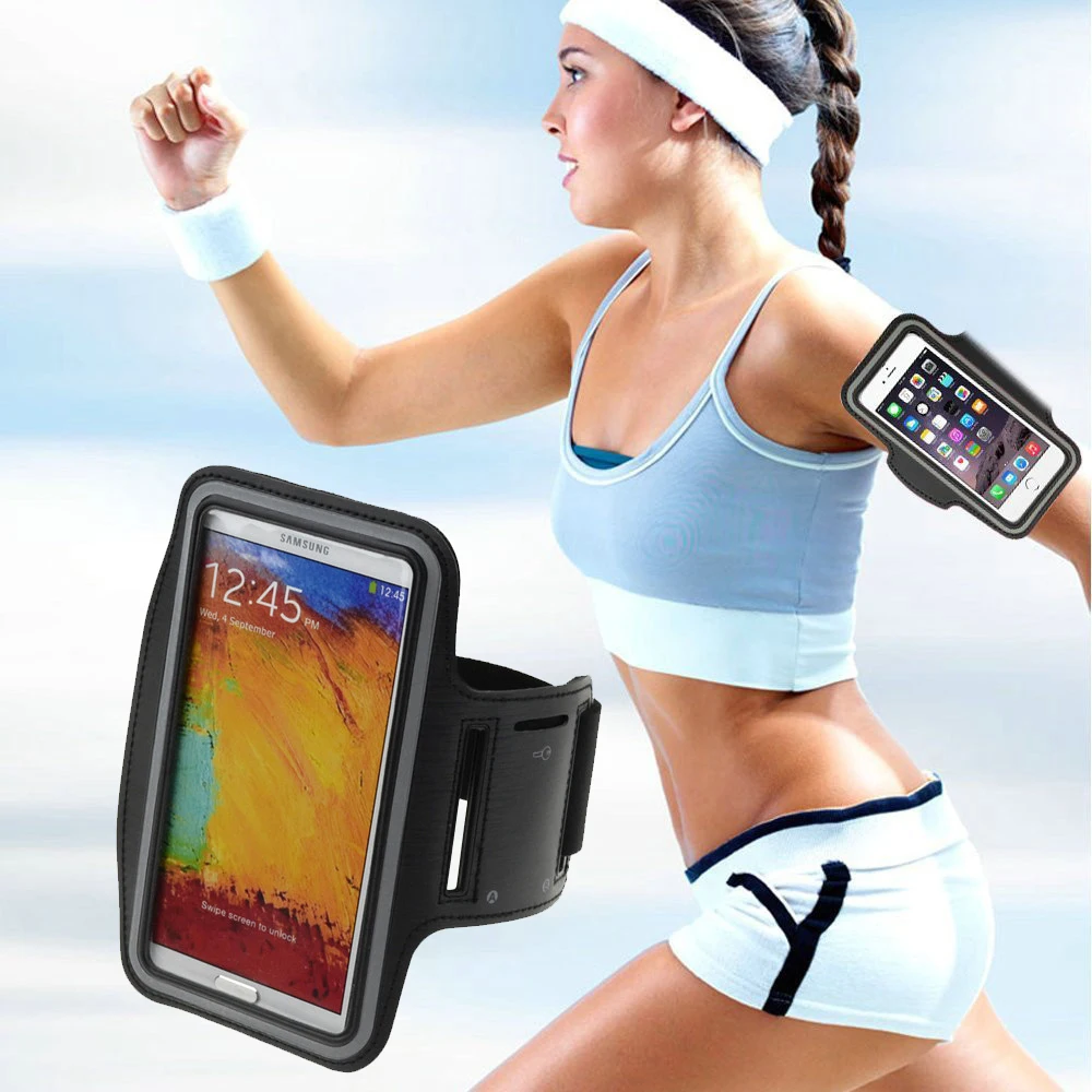 New FOR IPhone 6 Plus Armband Sport Gym Jogging Cycling Running Arm Band Universal High quality Cell Phone Accessory Case 5.5&quot |