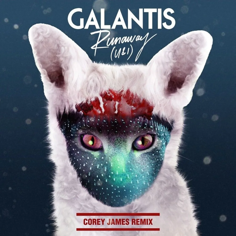 Домашний декор Galantis Runaway U & I музыки 3 шелковое искусство постер на стену Стикеры
