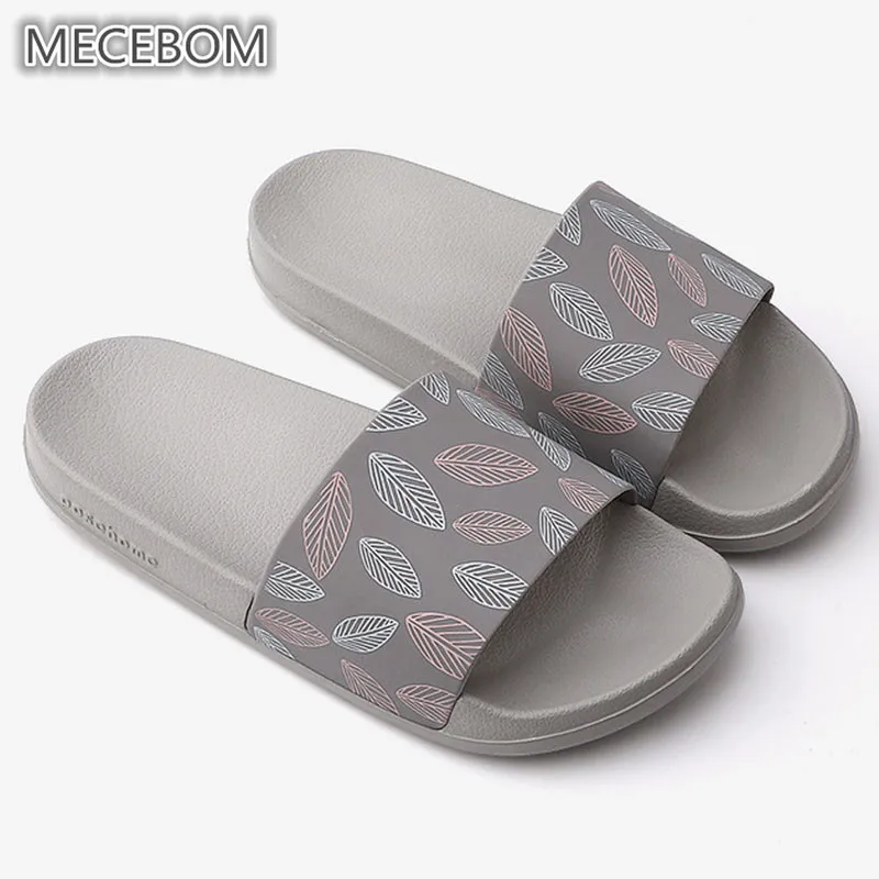 3109w light grey Летние женские шлепанцы; Шлепанцы из ПВХ с листьями; вьетнамки на низком каблуке и платформе; пляжные повседневные женские босоножки Обувь Унисекс; sapato feminino; 3109W - Цвет: 3109w light grey