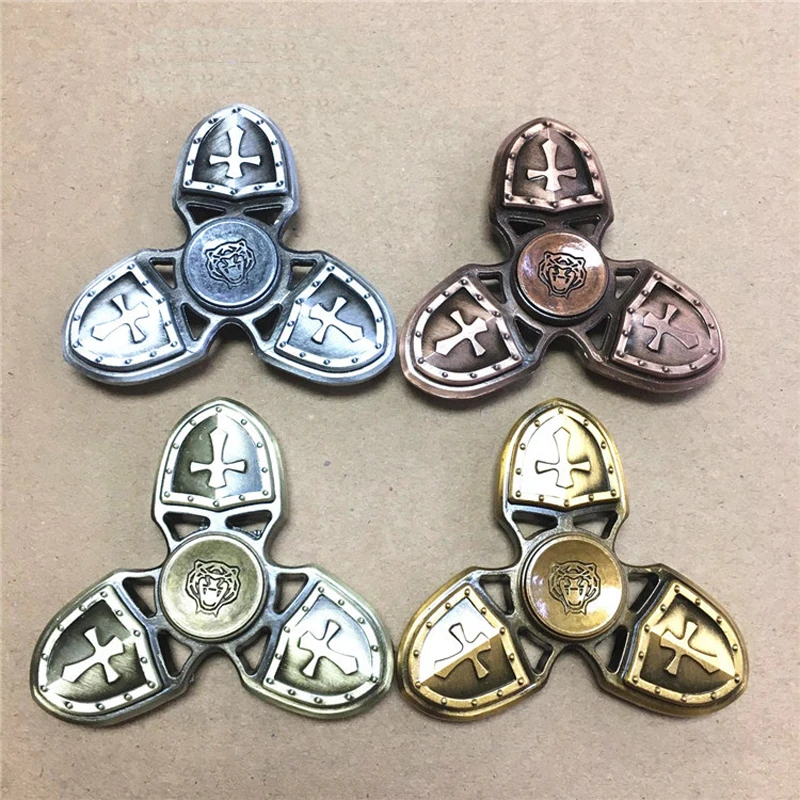 Прохладный spinner Лидер продаж цвета: золотистый серебристый детский подарок
