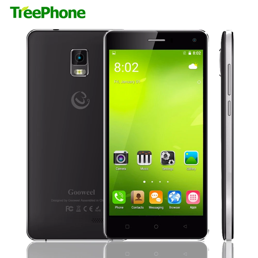 Gooweel M13 плюс 4 г смартфон 5.0 &quotHD экран Quad Core Android 5.1 мобильный телефон GPS 8MP камеры 1 ГБ