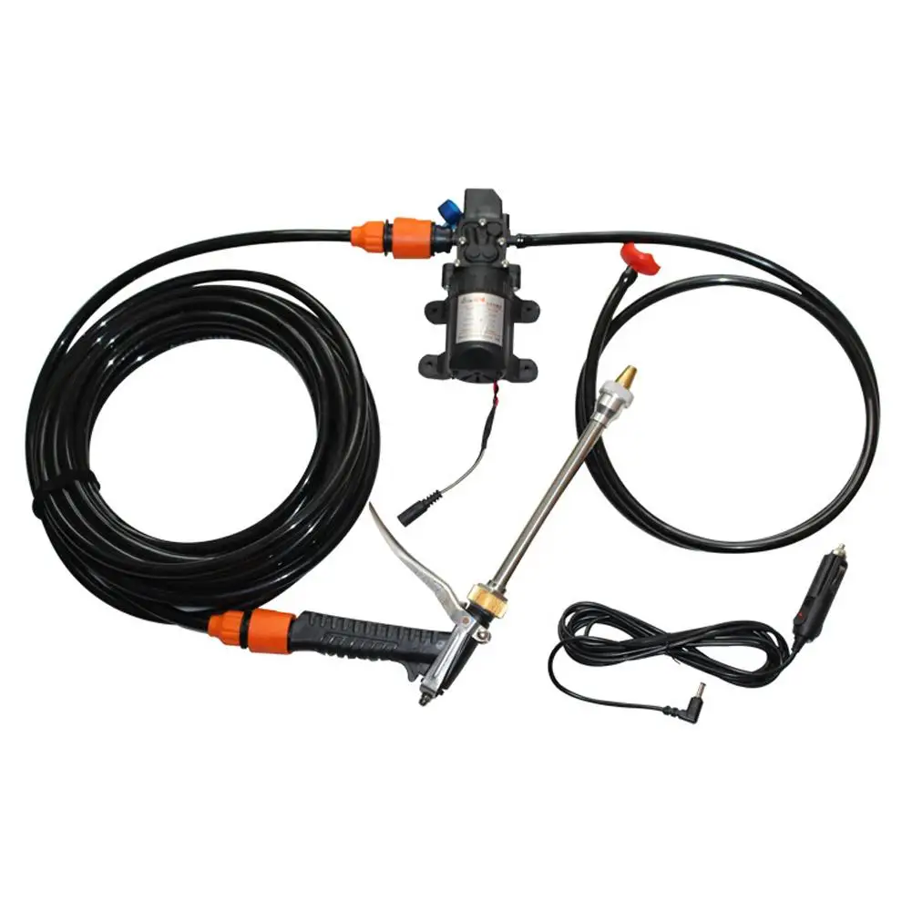 Водяной пистолет высокого давления электрическая Автомойка 12 В портативный