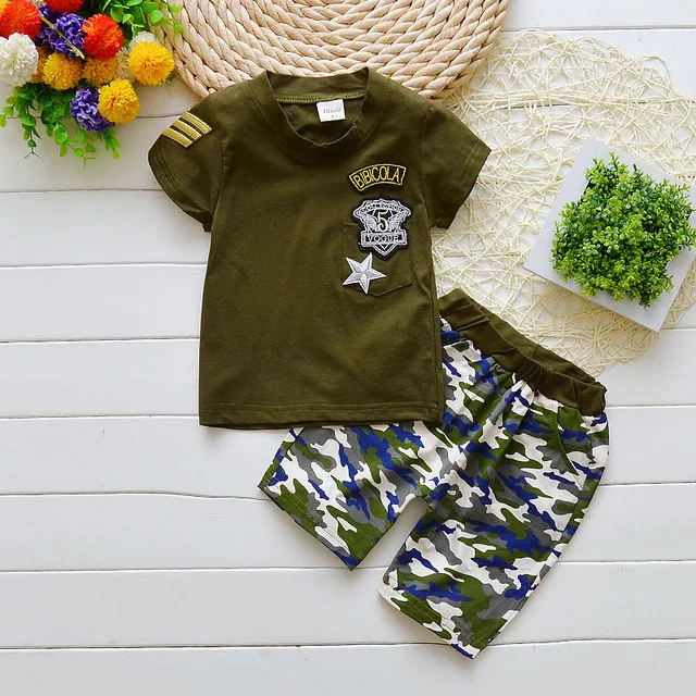 BibiCola/Комплекты одежды для маленьких мальчиков наряды малышей одежда из хлопка