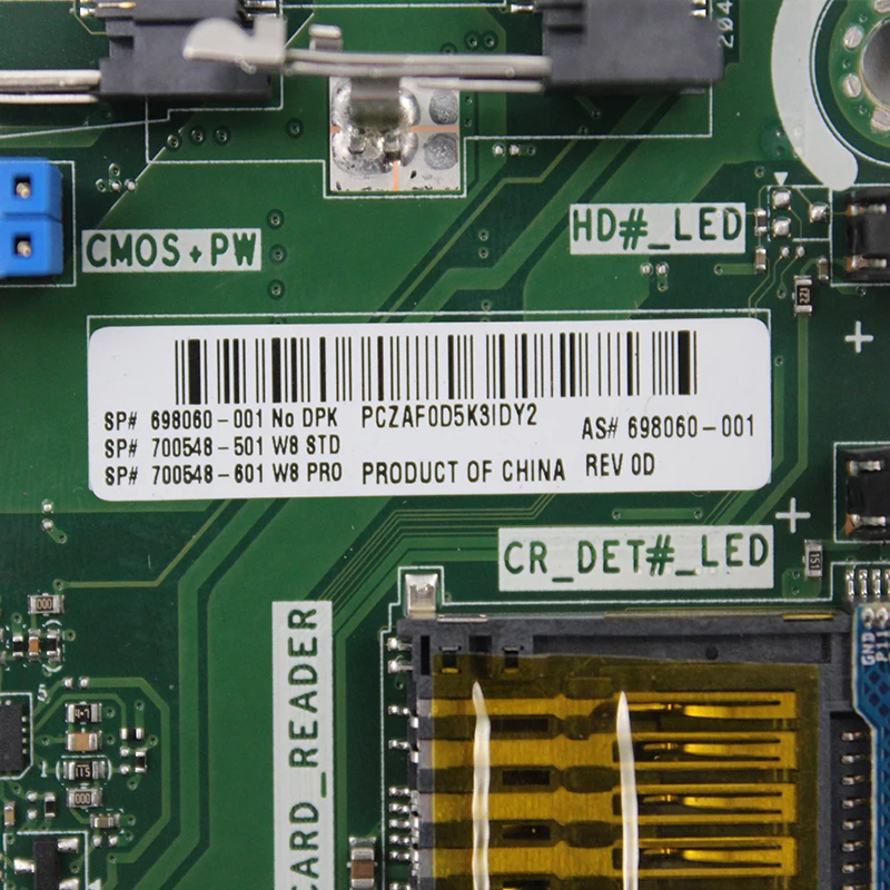 Оригинал для HP pavilion 20 B 23 ”AIO настольная материнская плата MB AABRZ AB E1 1200 DDR3 698060 001 700548