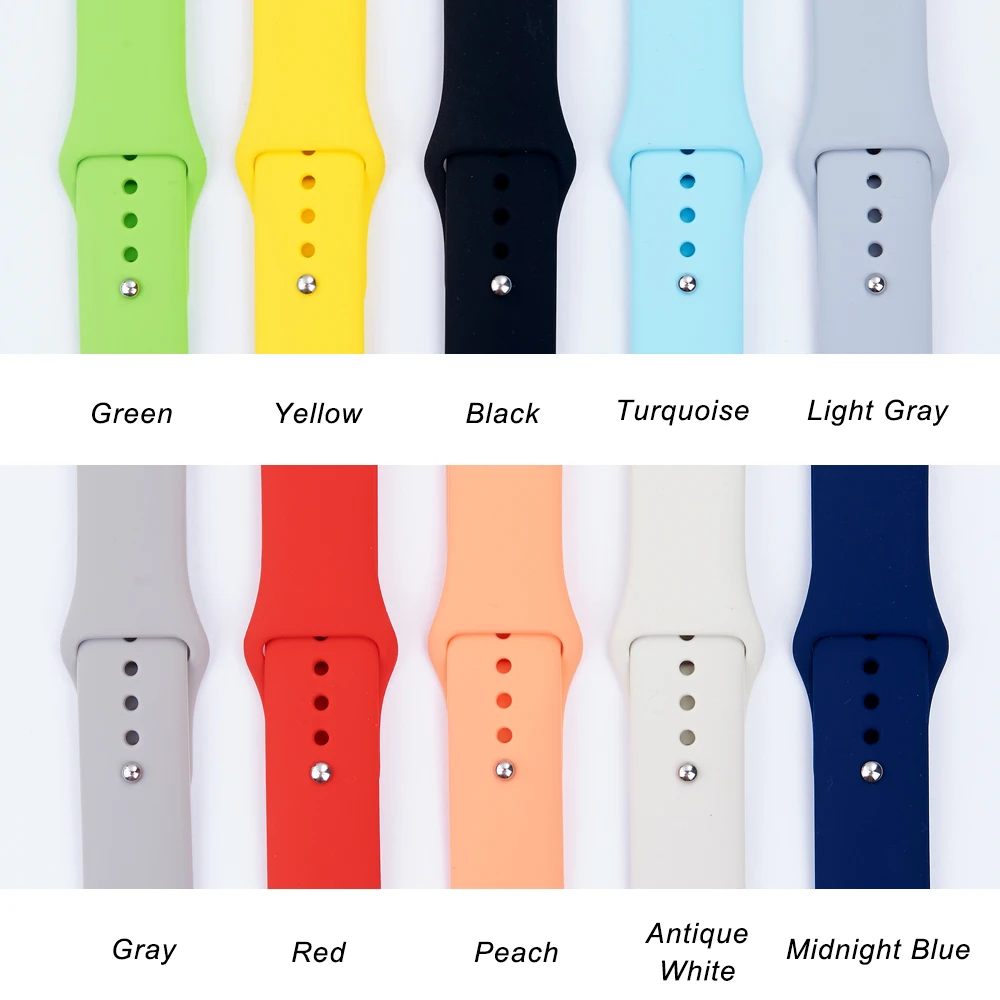 UEBN Sports silicone Strap Band for Apple watch 38mm 42mm Replace Bracelet watchband iWatch Series 1/2/3 bands | Наручные часы