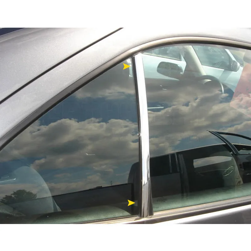 Хромированная отделка 5 м Стайлинг автомобиля Формовочная лента наружное