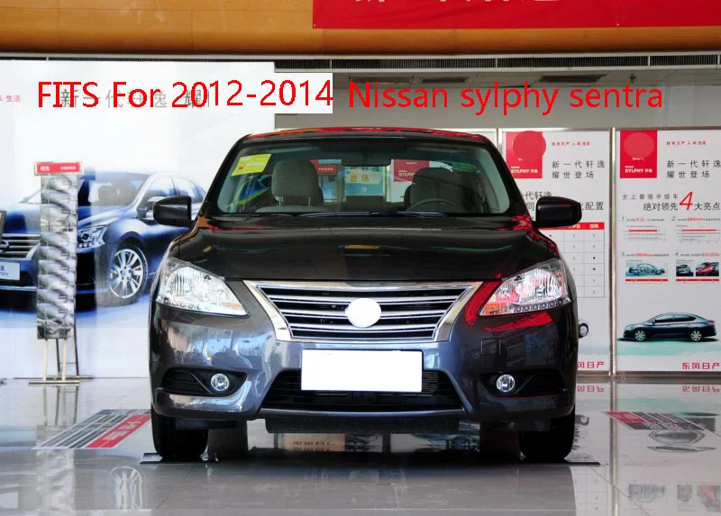 Подходит для 2012 2014 Nissan sylphy sentra OEM Заводская передняя решетка сетчатая Крышка