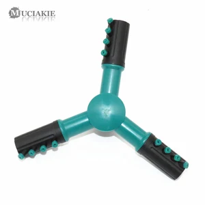 Разбрызгиватель MUCIAKIE, 1 шт., 3 держателя, вращение на 360 градусов, 12 дюйма