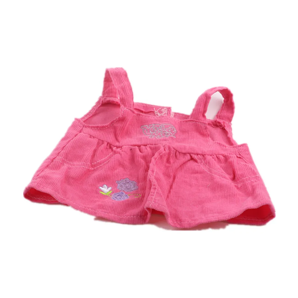 New high quality Doll Clothes Pink strap dress Wear fit For 18 inch Children best Birthday Gift | Игрушки и хобби