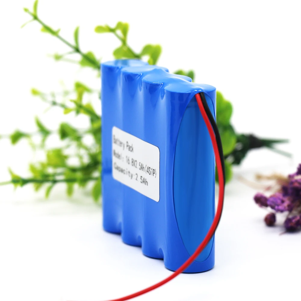 KLUOSI 4S1P 14,8 V/16,8 V 2500mAh 18650 Li-литий-ионный аккумулятор с 5А BMS для ночник для рыбалки обогреватель шахтерский ламповый усилитель и т. д