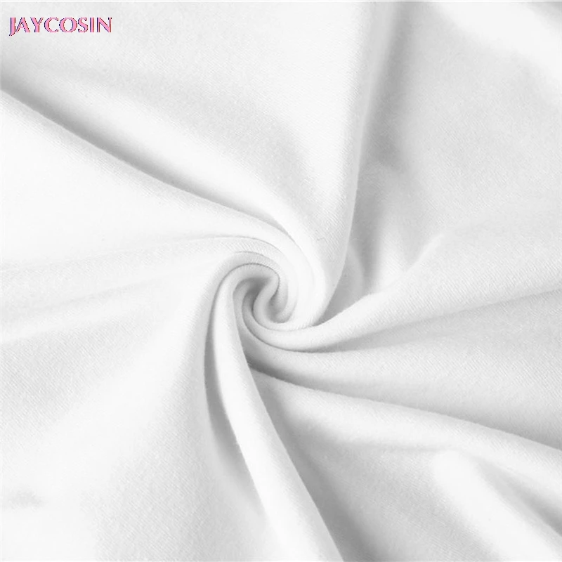 JAYCOSIN 2019 новый белый простой летний модный сексуальный комбинезон без рукавов с V
