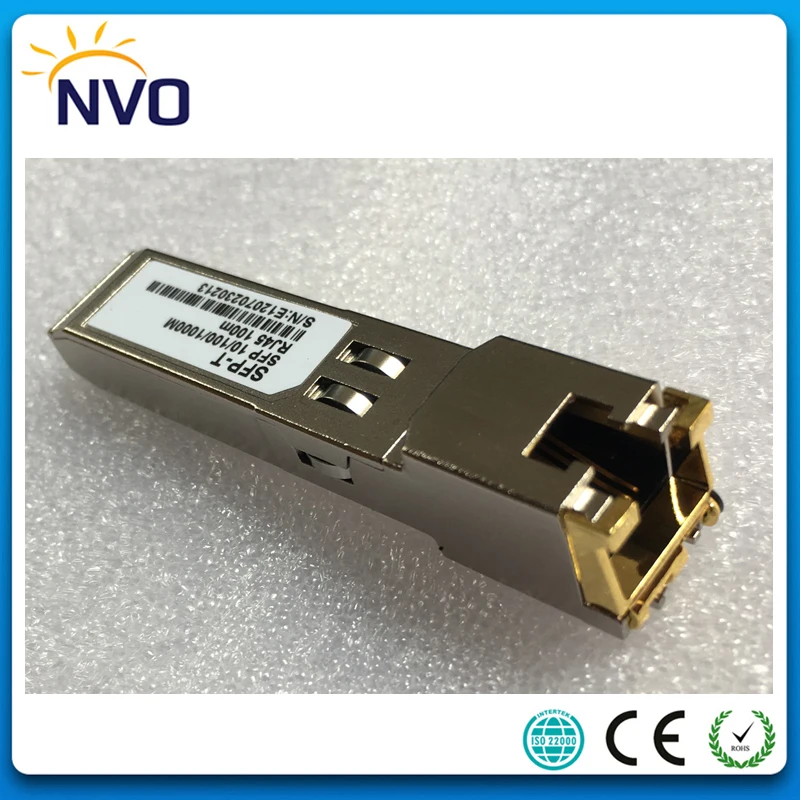 10 шт./лот гигабитный RJ45 SFP 1000Base T модуль 1 25 Гбит/с CAT5E медный GLC T/SFP GE гигабит