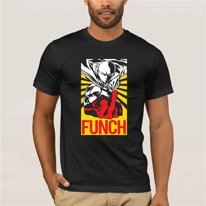 

Мужская футболка с принтом One Punch Man, модная крутая удобная мужская футболка, Повседневная футболка для мужчин