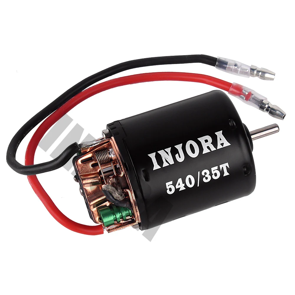 INJORA RC автомобиль 540 матовый мотор 35T 45T 55T для 1:10 RC Гусеничный осевой SCX10 90046 Traxxas TRX4 RCW4D D90 MST Tamiya CC01