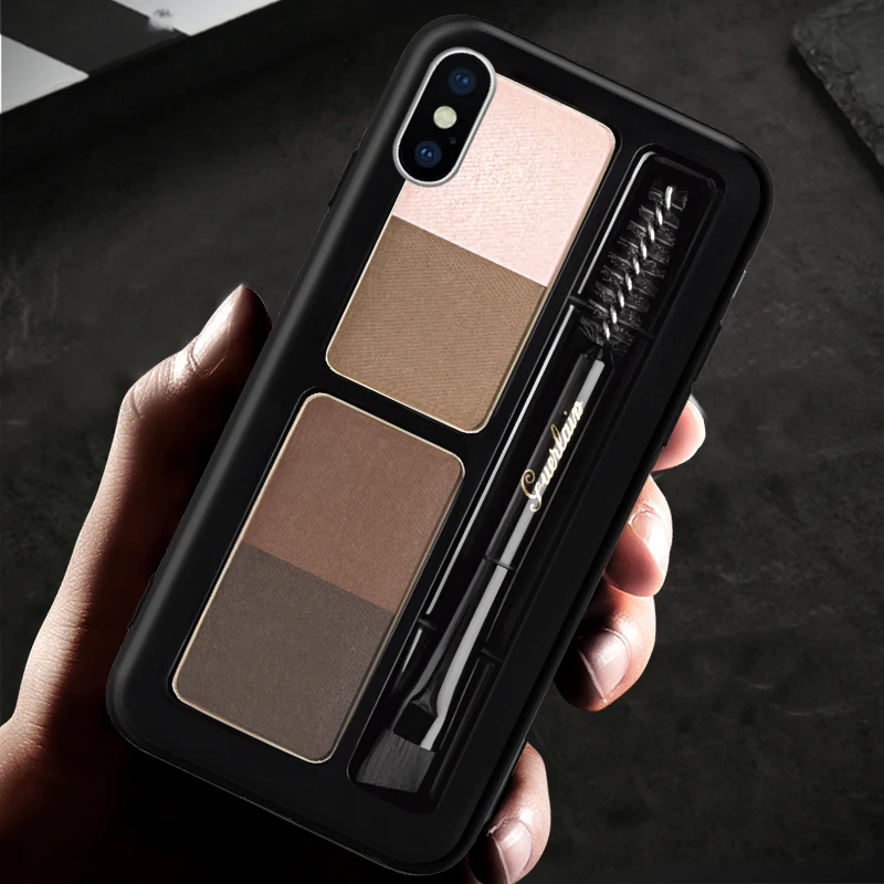 3683 Для iPhone 5 5S SE 6 6S 7 8 Plus X XR XS Max черный Жесткий чехол для телефона Реалистичная камера объектив органайзер для косметики аудио лента жесткий чехол - Цвет: 3683