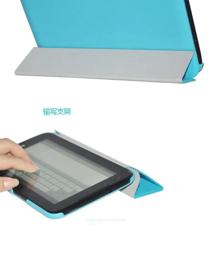 Ультратонкий легкий Чехол книжка из искусственной кожи (полиуретан) в 3 сложениях