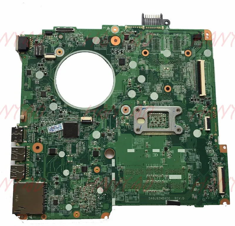 Preise Für HP PAVILION 15-N Laptop Motherboard 737140-501 737140-001 DA0U92MB6D0 REVD A8 CPU Freies Verschiffen 100% Test Ok