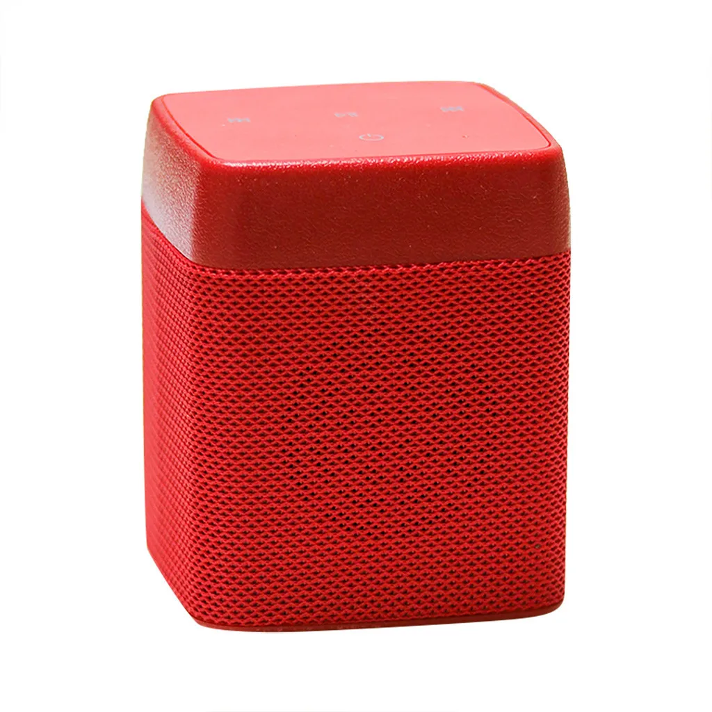 Беспроводной кожаный мини динамик VOBERRY с bluetooth квадратная портативная карта