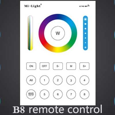 B8 only FUTC04 6 Вт RGB+ CCT умный светодиодный садовый светильник водонепроницаемый AC 220 В для наружного зеленого пространства/парка/дороги/растительного пейзажа - Испускаемый цвет: B8 only