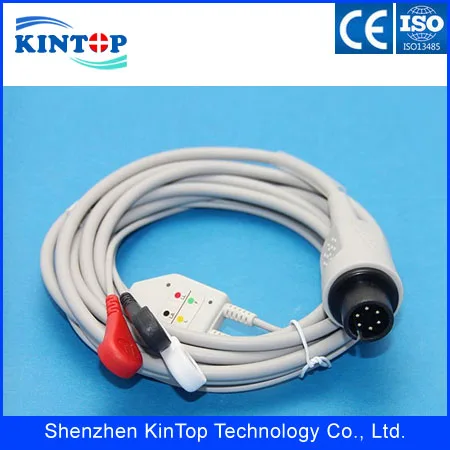 Новый BCI CSI GE Nihon Kohden для Philips монитор ЭКГ/ЭКГ пациента Mindray с 3 мя свинцовыми