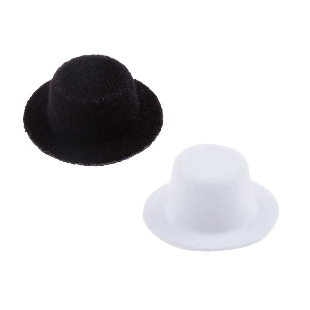 2 Pieces 1/12 Bower Hat DollHouse Miniature Home Supermarket Store Ornaments | Игрушки и хобби