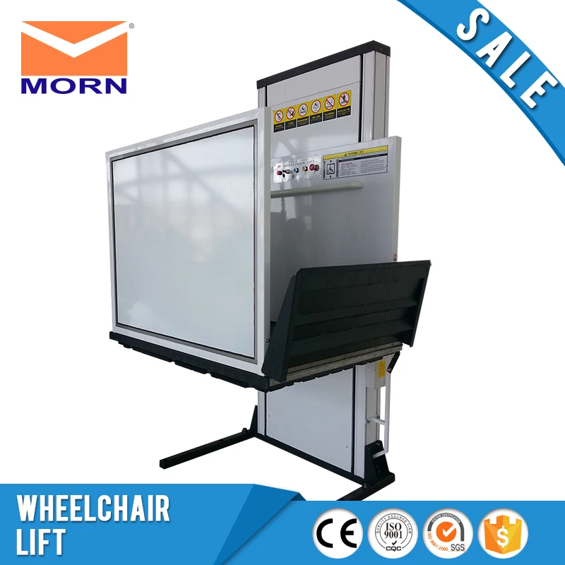 1.6m vertical wheelchair lift hydraulic platform small home elevator indoor and oudoor used for hospital restraurant | Инструменты