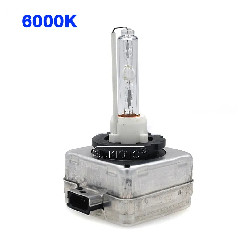 SUKIOTO 20 шт hid ксеноновые лампы D1S 4300K 5000K 6000K 35W D3S 8000K d1s Ксеноновые фары AC балласт