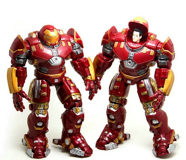 Марвел мстители 2 железо человек марк 43 Hulkbuster фигурки пвх действие рисунок