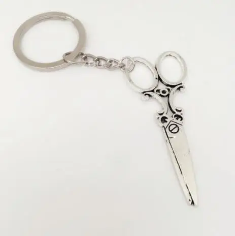 Винтажное Серебряное кольцо для ключей от автомобиля|ring for keys|keychain ringdumbbell keychain |