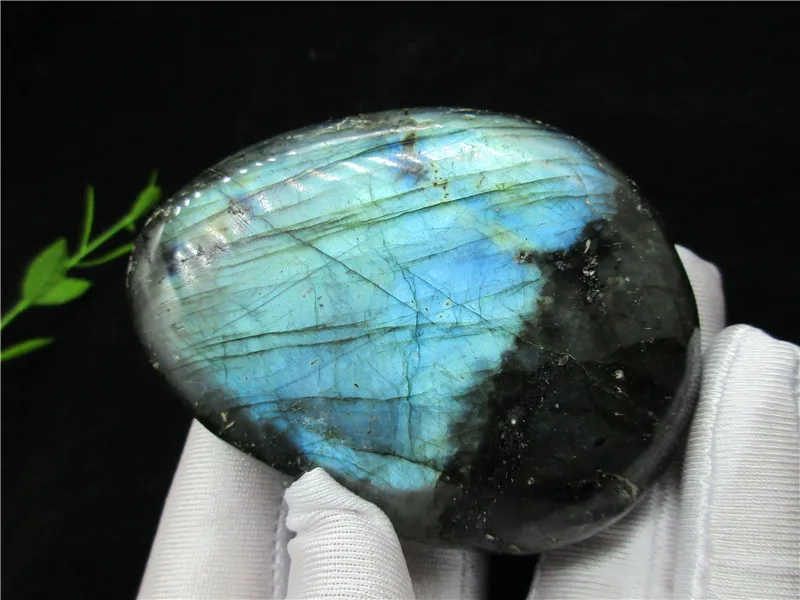 100% Natural Blue Labradorite Quartz Crystal Stone Rough Polished from Madagascar Works of art For Lover Home decoration | Дом и сад