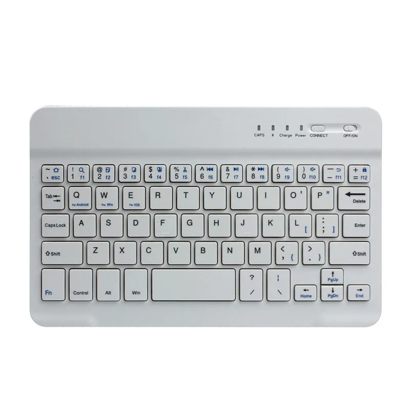 2017 ультра тонкая мультимедийная Беспроводная Bluetooth клавиатура для IOS Android Tablet PC