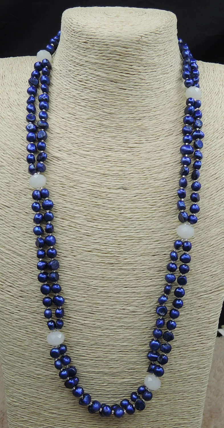 100% NATURE FRESH-WATER PEARL NECKLACE