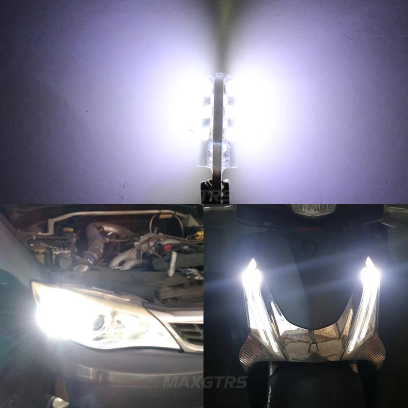 10x новейшая T10 194 168 W5W 6Smd 5730 автомобильная светодиодная силиконовая оболочка
