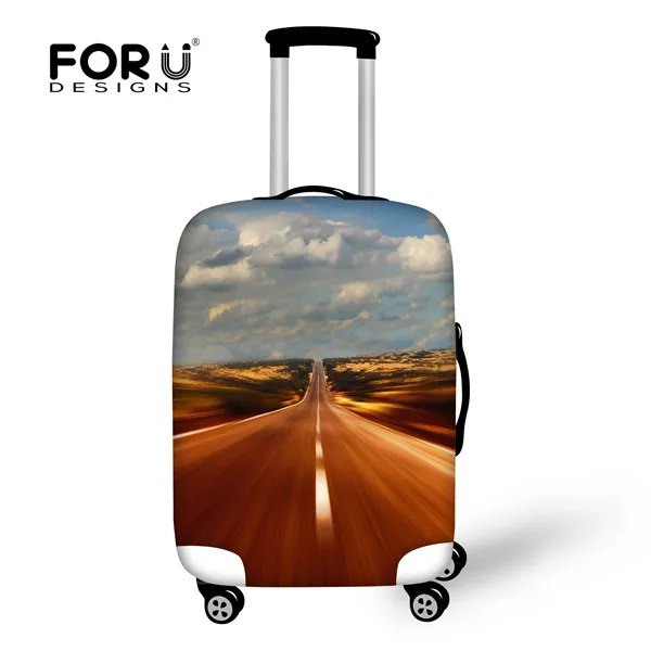 H095 FORUDESIGNS/3D Прохладный игрушечная Лайка Эластичные аксессуары для путешествий, чемодана Защитная крышка для 18/20/22/24/26/28/30 дюймов Чехол для чемодана - Цвет: H095