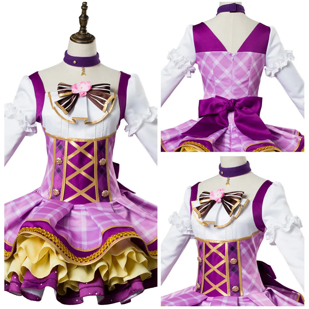 Love Live Nozomi Tojo костюм для косплея букет цветов Пробуждение на Хэллоуин|Костюмы