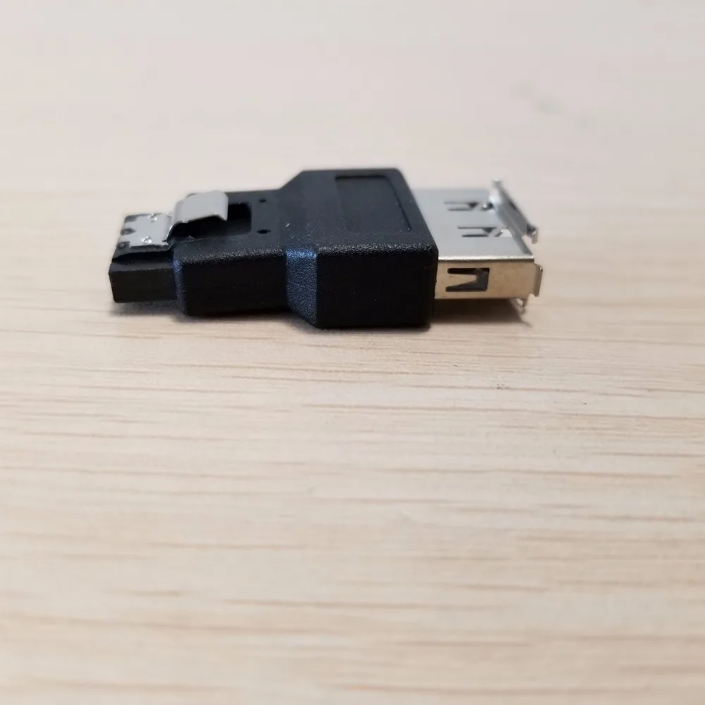 10 шт./лот Esata Мужской адаптер SATA 3 0 Разъем данных Женский конвертер для ПК жесткий
