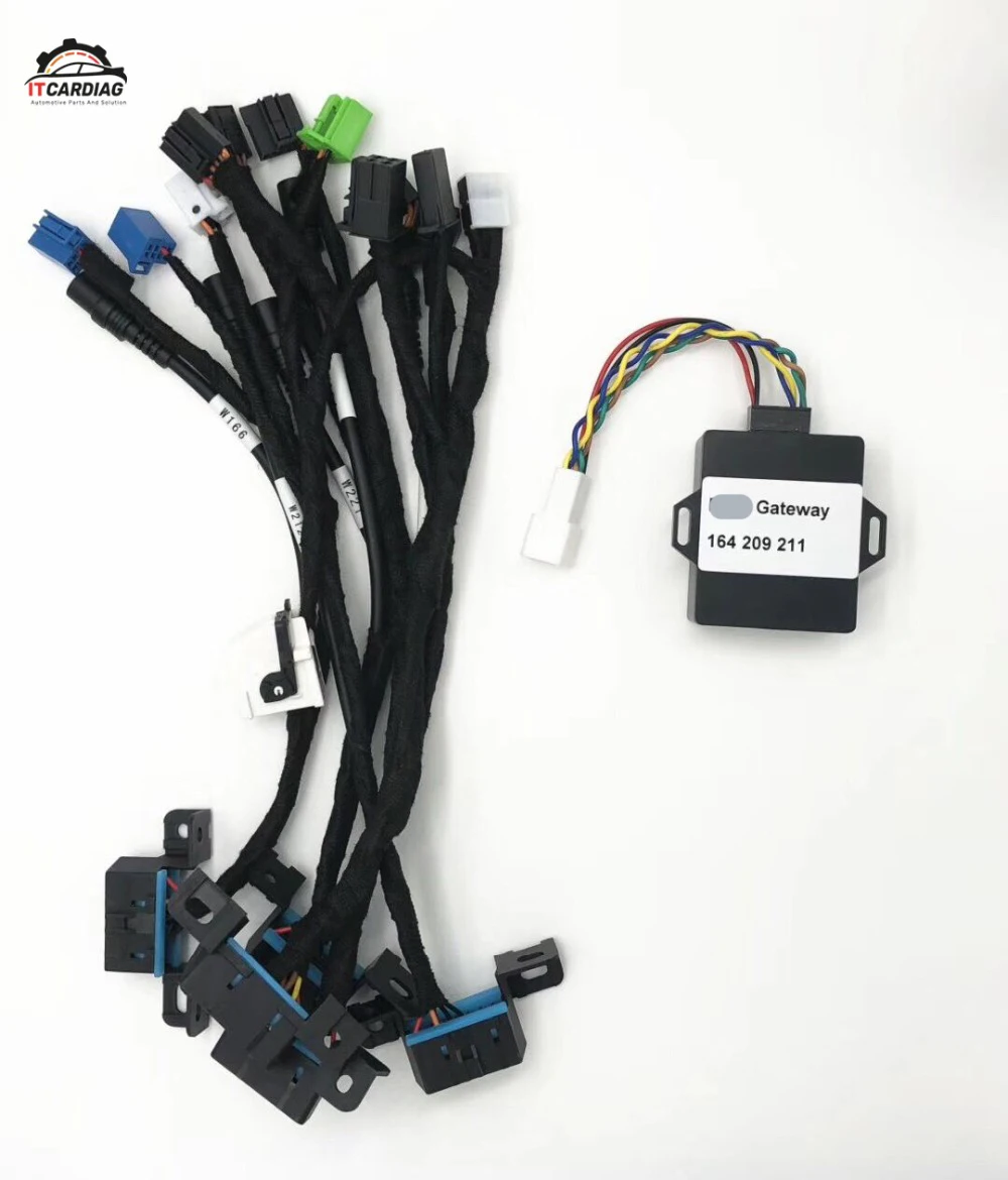 Тесты кабель для Mercedes Benz W204 W207 W212 W166 W164 W221 EIS ESL с Dash разъем + Эмулятор шлюза|Кабели и