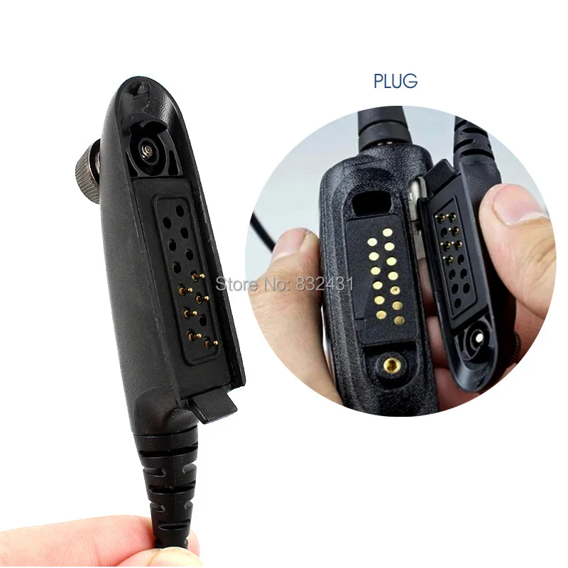 Горловина управления гарнитура наушник микрофон для Motorola GP328 GP338 GP339 GP340 GP329 GP320 Walkie