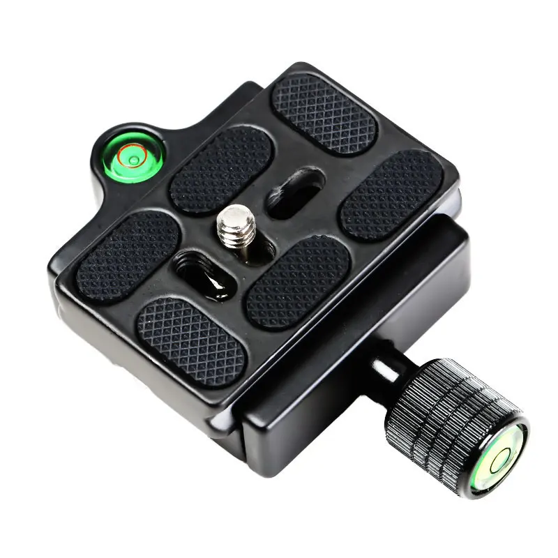 Manbily KZ-20 Универсальный Quick Release Зажим адаптер w пузырьковый уровень и PU-60 QR-Plate
