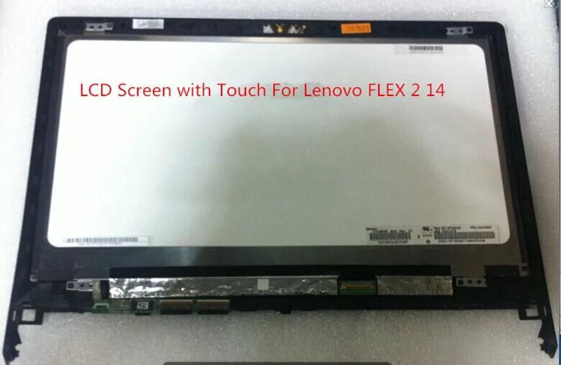 14 0 &quotдля Lenovo Flex2-14 Flex 2 204040 ЖК-экран в сборе с сенсорным дигитайзером + рамка 1920*1080