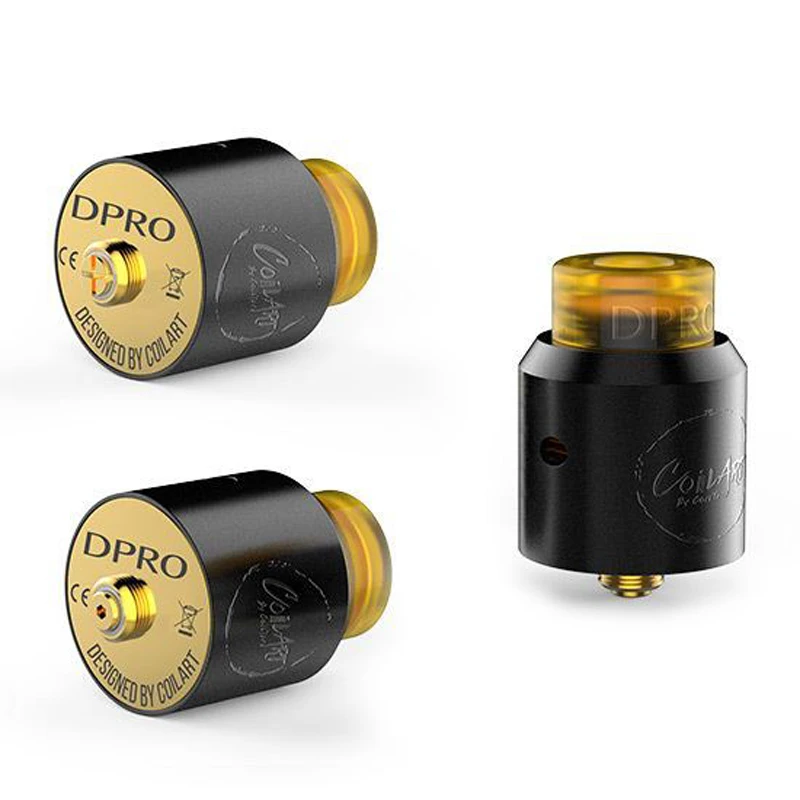 100% Оригинальные coilart dpro RDA электронная сигарета VAPE Танк 24 мм Диаметр Творческий