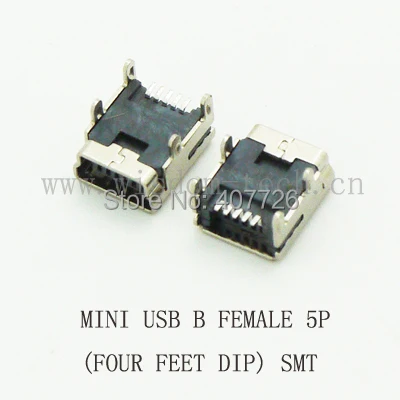 Мини USB 2 0 разъем B Тип 5Pin SMT 4 фута DIP Mini Micro 10 шт. | Обустройство дома