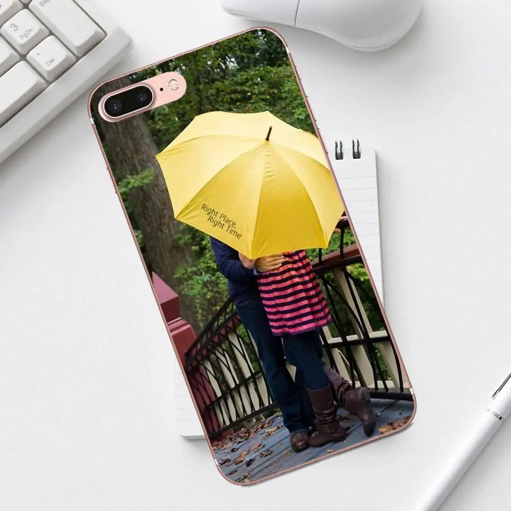 Qdowpz 2018 как я встретил вашу маму желтый зонт для Galaxy Alpha Core Prime Note 4 5 8 S3 S4 S5 S6 S7 S8 S9 mini