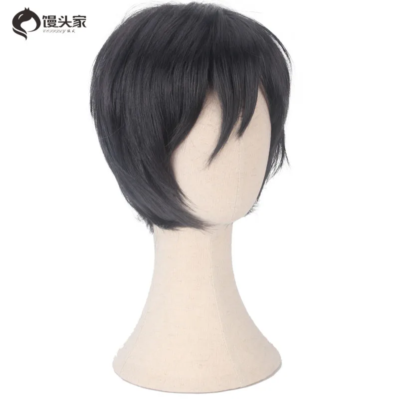 DARLING in the FRANXX Code 016 HIRO парик для косплея черные короткие прямые синтетические