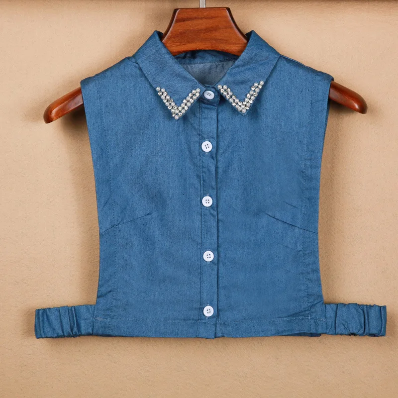 Осенне зимний женский сберегающий воротник ковбойская поддельная рубашка с