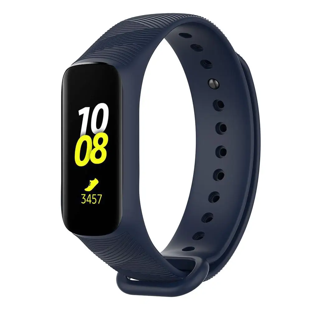 Ремешок сменный силиконовый для Samsung Galaxy Fit e R375 мягкий спортивный браслет смарт