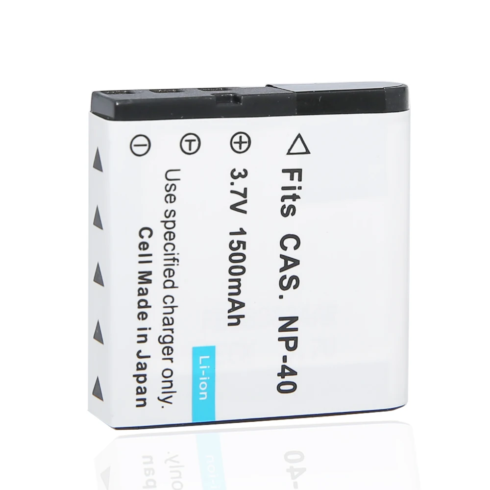 

1500mAh NP-40 CNP40 NP40 Battery for CASIO EX P Z200 Z1050 Z750 Z1080 Z700 Z40 Z50 Z55 Z57 FC100 Z30 Z1200 Z1000 Z600 Batteries