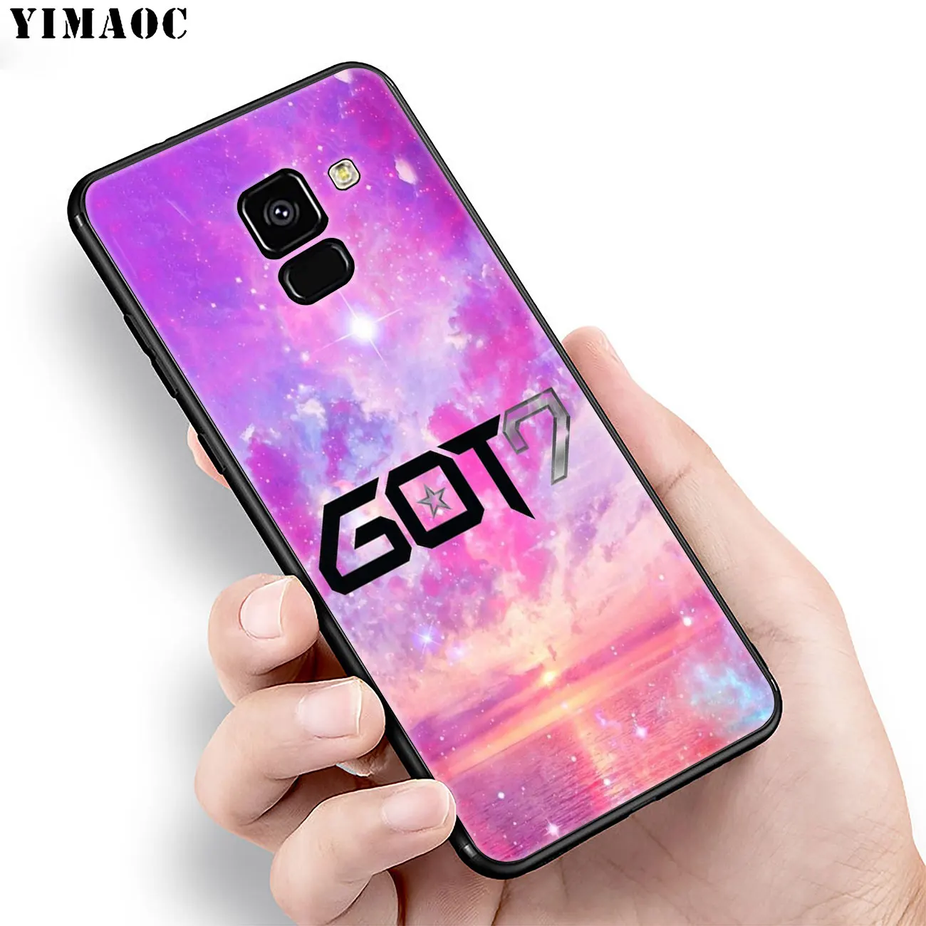 Мягкий силиконовый чехол YIMAOC got7 kpop Mark JinYoung JB для Samsung Galaxy A6 Plus A9 A8 A7 2018 A3 A5 2016 2017 Note 9